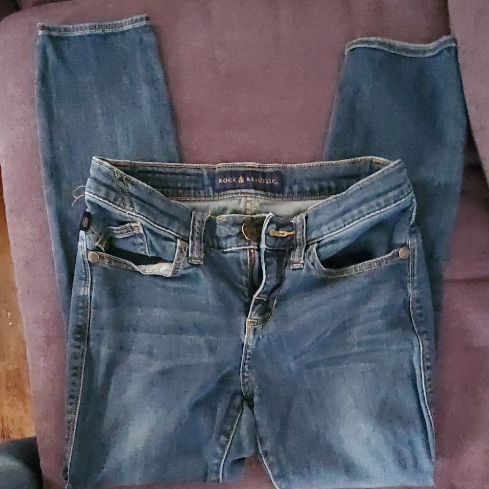 Rock & Republic Crop Jeans